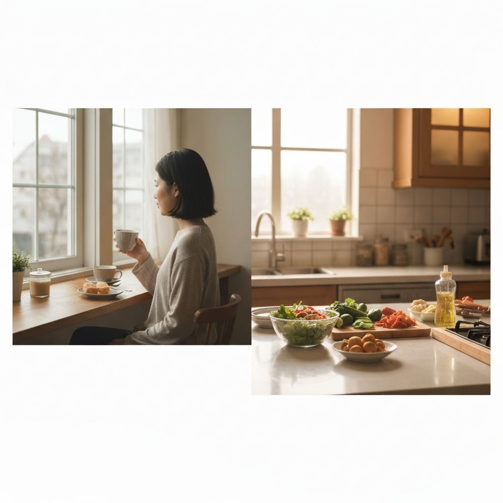 Ежедневна рутина - закуска, обед, вечеря